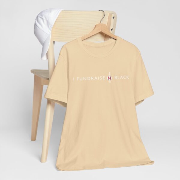 I Fundraise in Black Unisex Short Sleeve Tee