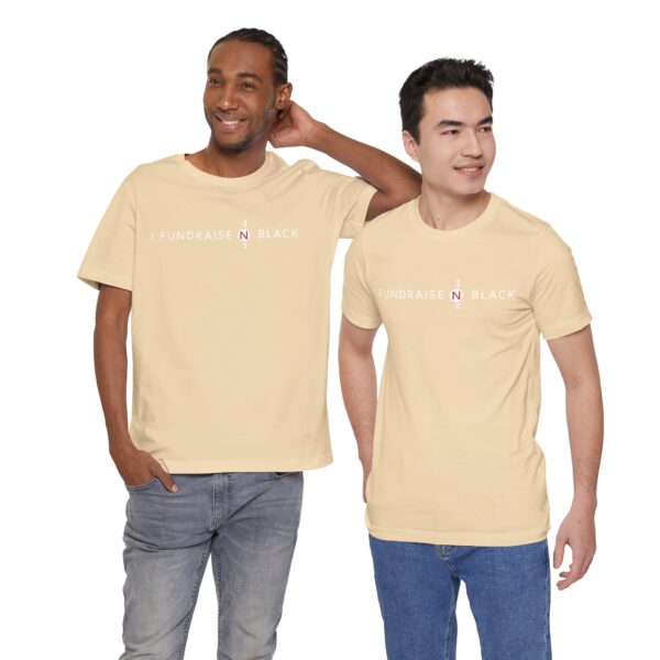 I Fundraise in Black Unisex Short Sleeve Tee