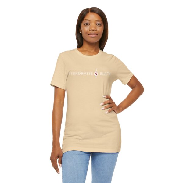 I Fundraise in Black Unisex Short Sleeve Tee